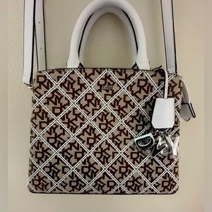 NWOT DKNY Paige Satchel with Convertible Strap